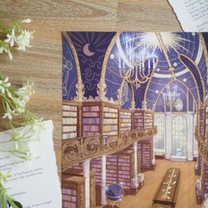 Magical Library Print