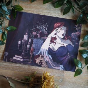 The Vampire Queen Print